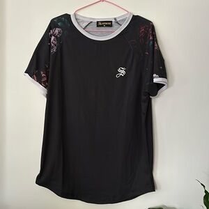 Sarman marine floral t-shirt for men